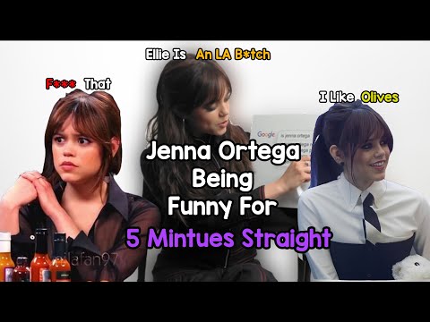 Jenna Ortega Being Funny for 5 Minutes Straight