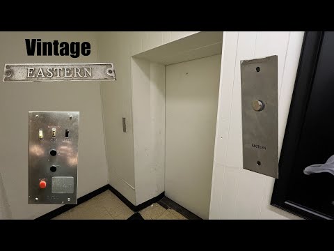 Vintage Eastern Hydraulic Elevator at 262 W Broadway in Waukesha, WI