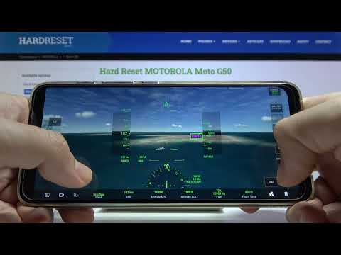 Performance Test of MOTOROLA Moto G50 - Real Flight Simulator Gameplay