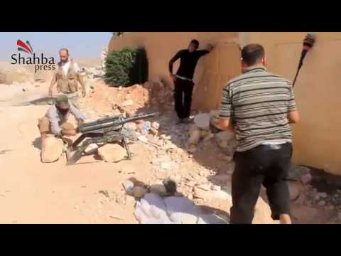 استهداف تجمع لقوات النظام من قبل كتائب رجال الله في معارة الأرتيق في محافظة حلب