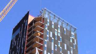 preview picture of video 'The hotel tower in Tampere Finland'