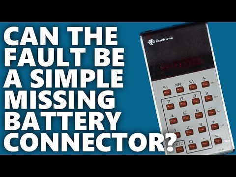 Rockwell 21R Vintage Calculator Fix | These things last forever
