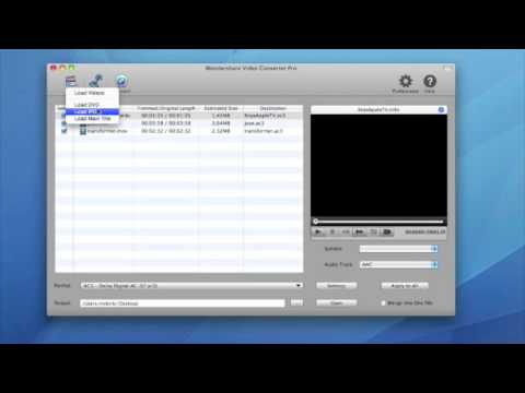 Wondershare Video Converter Pro video tutorial