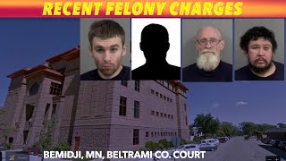 Recent Felony Charges In Beltrami County Court