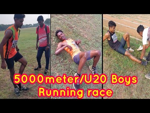 5000 meter Running race/Namakkal District junior athletic Championship for Boys 2022