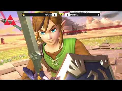 Tap Jump 43 SSBU Winner's Final - KDMac (Link) vs MikeAG (Wolf)