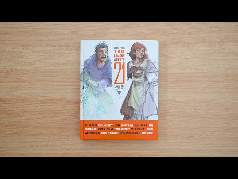 100 Famous Artists book flip-through—21 Draw