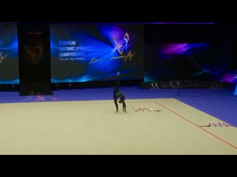 Brigita Krašovec SLO Ribbon - European Championships 2025 Tallinn
