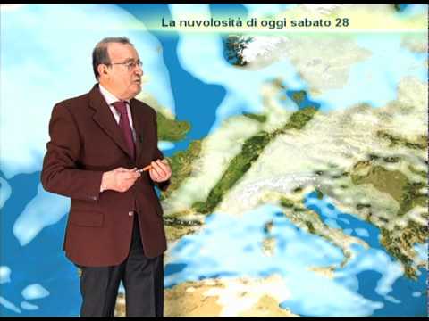 Meteo di oggi, sabato 28 gennaio 2012.