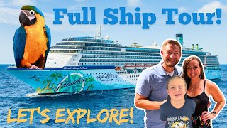 Margaritaville Islander 2025 FULL Ship Tour with Commentary!