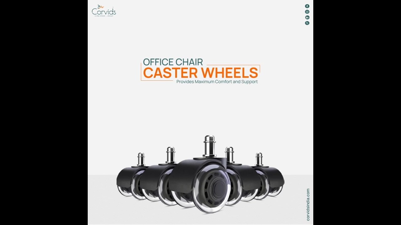 Castor Wheels from Corvids India: Smooth Mobility, Strength, and Modern Engineering