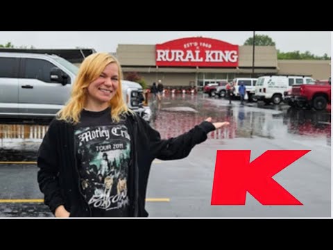 KMART gets second life as RURAL KING - New store tour - Warren, Ohio