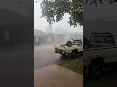 TERRIBLE LLEGO DE REPENTE MUCHO VIENTO Y AGUA 😢🌨️🌬️ BALCARCE PCIA DE BUENOS AIRES 3/4/26 #tormenta