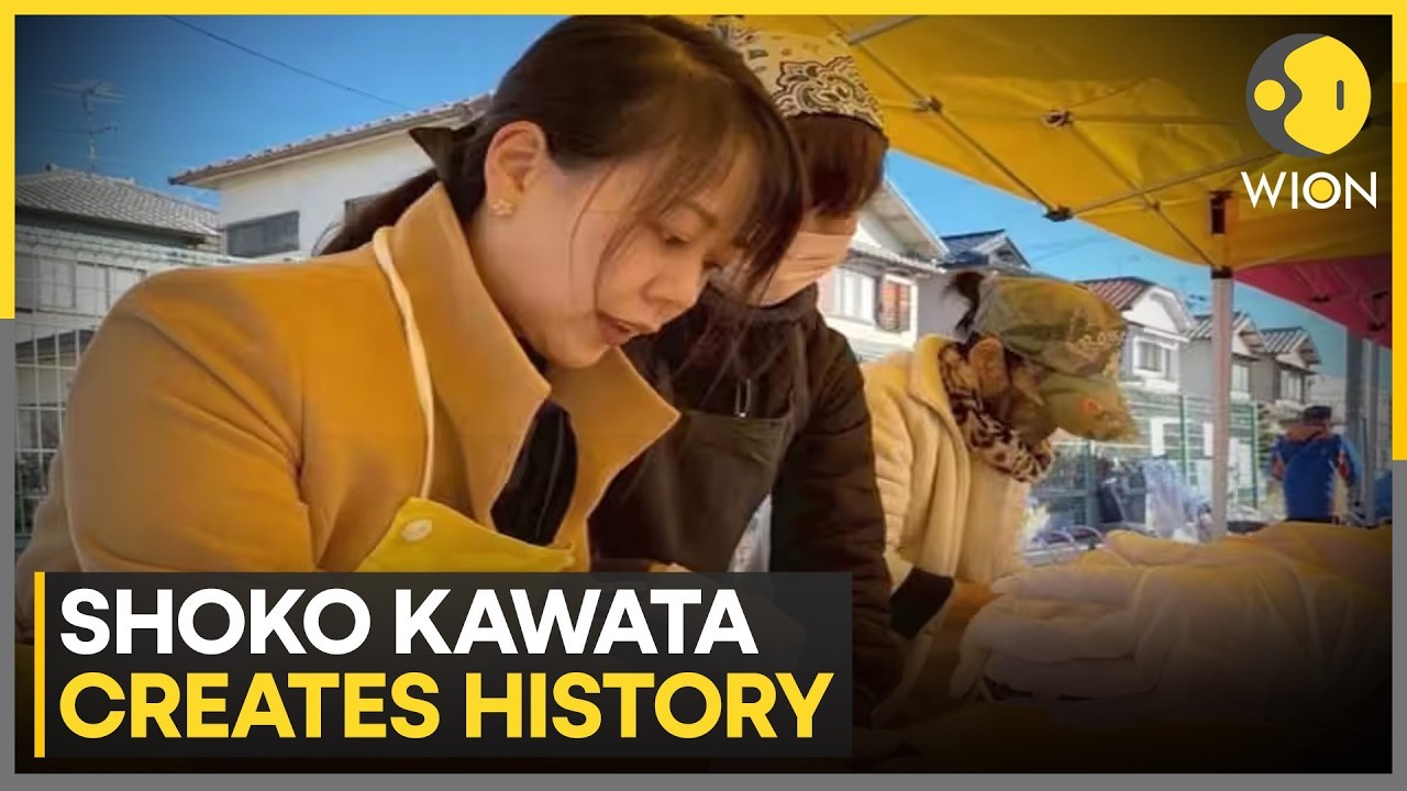 Shoko Kawata Creates History, Japan’s Youngest Mayor Breaks New Ground | WION News