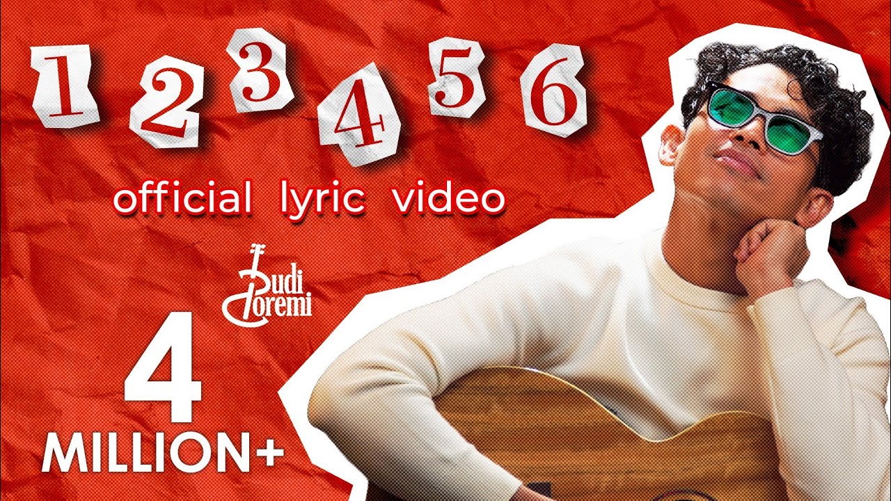 Budi Doremi - 123456 (New Version) | Official Lyric Video Thumbnail