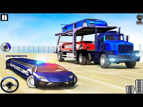 US Police Limo Transport Truck Ship Transportation game (Update & Full Ver) - Android Gameplay FHD