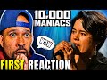 FIRST Time SEEING 10 000 MANIACS BECAUSE THE NIGHT Live WTF Love Is An Angel Disguised As LUST