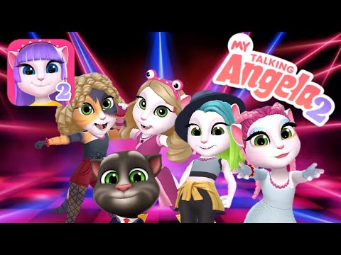 Dancing In Paris - My Talking Angela 2 Gameplay Android, iOS Part 7
