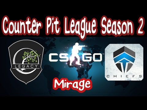 Chiefs vs. Legacy Counter Pit League Season 2 map1