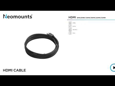 Neomounts HDMI35MM HDMI Kabel video preview