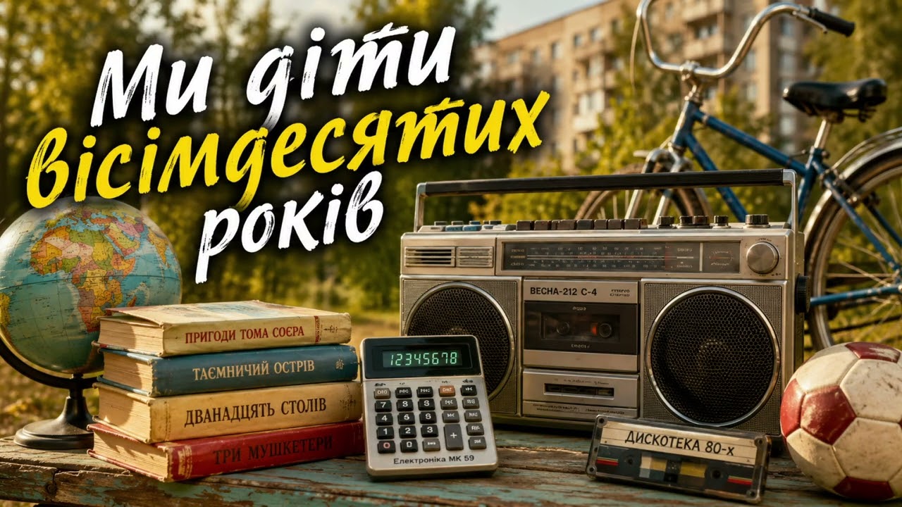 Ми — діти вісімдесятих років — сучасна українська пісня про ностальгію за 80-ми