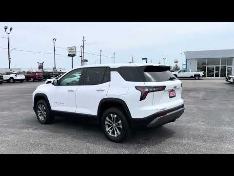 2026 Chevrolet Equinox FWD LT in White for sale at Lally Chevrolet Ltd. in Tilbury, ON