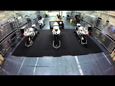 KALEX engineering: Trackday Aragon 2015 Boxsetup Timelapse