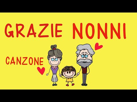 Festa dei nonni- Grazie nonni- canzone- speciale nonni-2 ottobre-link con testo-