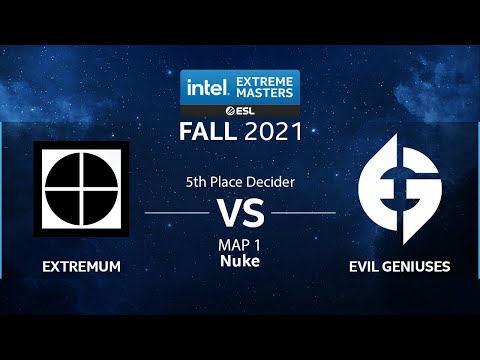 CS:GO - EXTREMUM vs. Evil Geniuses [Nuke] Map 1 - IEM Fall 2021 - 5th Place Decider - NA