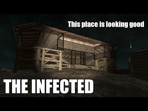 The Infected S6E26 - Sawmill roof is in and it is looking good