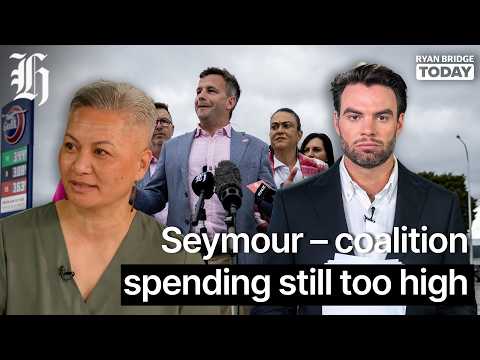 Thumbnail for 'Govt spending more than it should': Seymour – coalition spending still too high | Ryan Bridge TODAY