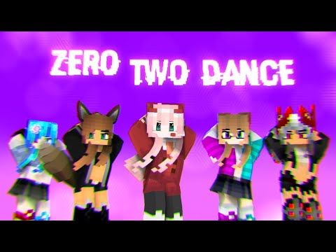 Zero Two Dance (Minecraft animation) [Template free]