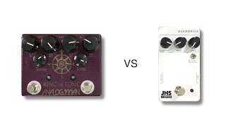 Video thumbnail for Analogman King of Tone vs JHS 3 Series Overdrive by shnobel