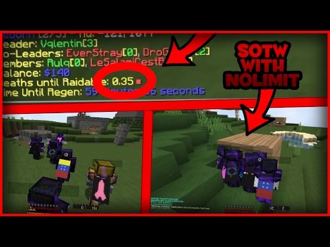 BEST SOTW EVER W/ NOLIMIT (JOINING NOLIMIT) MAKING FACTIONS RAIDABLE - ArcaneHCF [1]