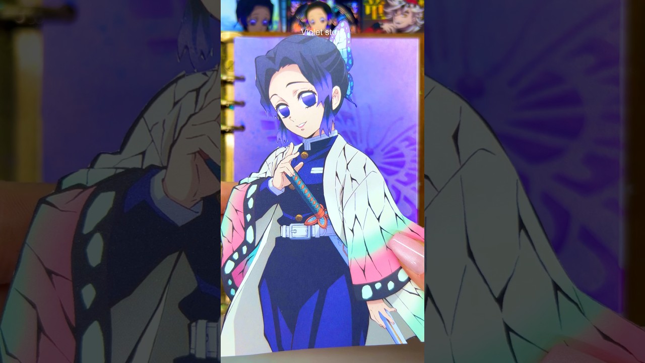 Journaling | Demon Slayer : Infinity Castle - Shinobu Kocho | Scrapbooking