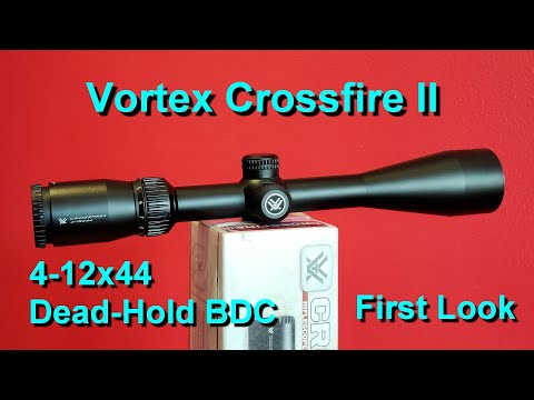 Vortex CROSSFIRE II 4-12x44 Dead-Hold BDC - First Look
