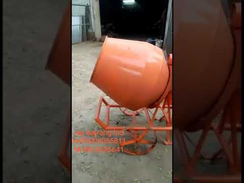 Laboratory concrete mixer, capacity: half bag / 100 litre