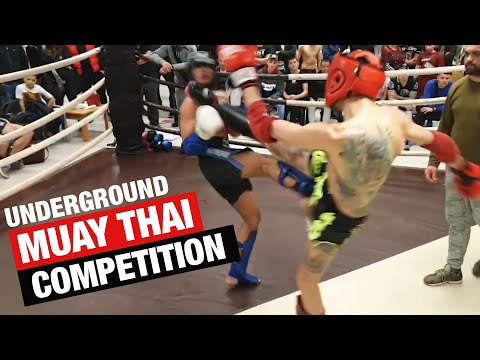 Underground MUAY THAI Competition