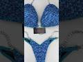Aquamarine Temptation Bikini Competition Suit (B169)