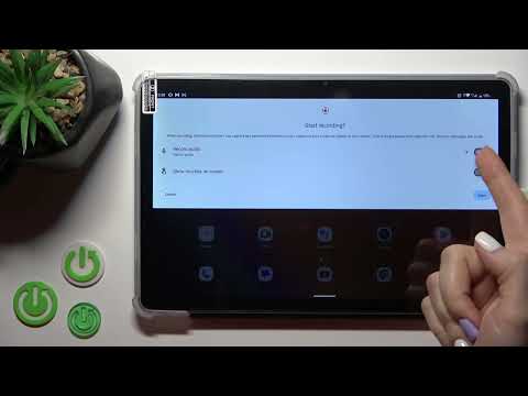 How to Manage Screen Recorder in Doogee T20 - Set Up Sound of Screen Recorder