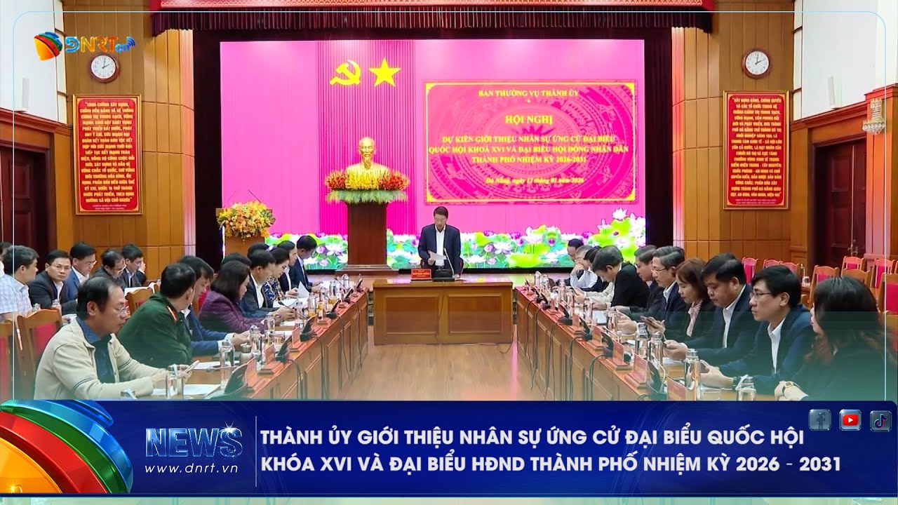THÀNH ỦY GIỚI THIỆU NHÂN SỰ ỨNG CỬ ĐẠI BIỂU QUỐC HỘI KHÓA XVI VÀ ĐẠI BIỂU HĐND THÀNH PHỐ NHIỆM KỲ 20