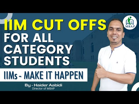 Actual IIM Cut Offs For Reserved Category Students..!!