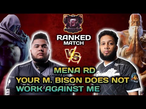 SF6 ▰ Mena RD ( M. Bison ) VS Luiman 20 ( Dhalsim ) ▰ High Level Gameplay