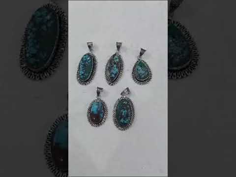 Gemstone Thread Pendant