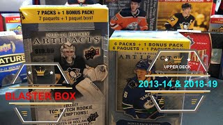 Artifacts Blaster Box Hockey Card Break...A Redemption !!!! Nooooooo!!!!!!