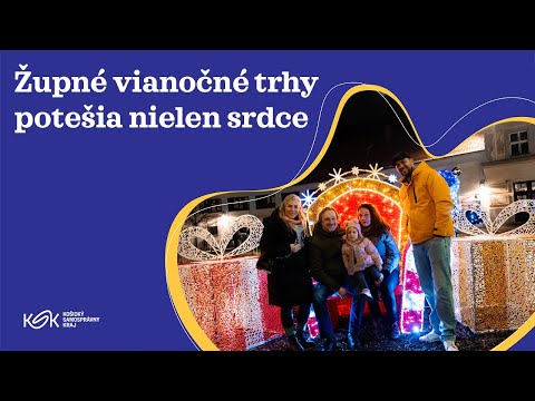 1. fotografia fotogalérie Aktuality / Novinkou Župných vianočných trhov 2025 je špeciálna gastrozóna a „happy hours“ - video