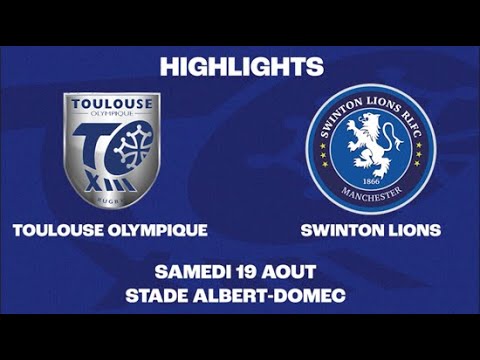 Round 22 Championship 2023 : Toulouse Olympique XIII v Swinton Lions