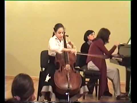 Popper-mazurka chello  Lizi Ramishvili 11 years old
