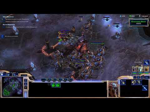 Starcraft 2 Wings of liberty campaign: Prophecy 4 (Echoes of the Future)- Brutal Difficulty