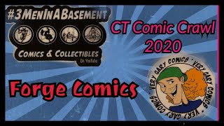 3MIB CT COMIC BOOK CRAWL WITH VERY GARY AND FORGE COMICS, SEE WHAT WE FOUND !!!!